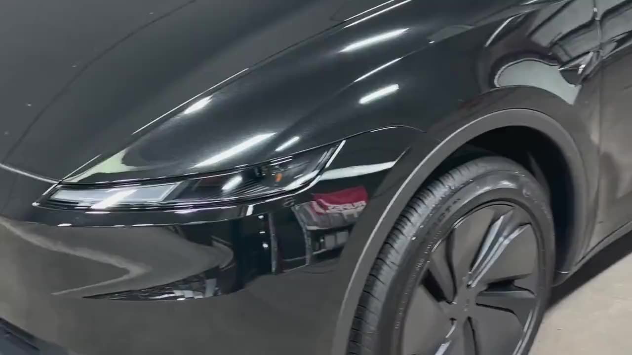 Glossy black ceramic coated cars finished by APES in Orlando