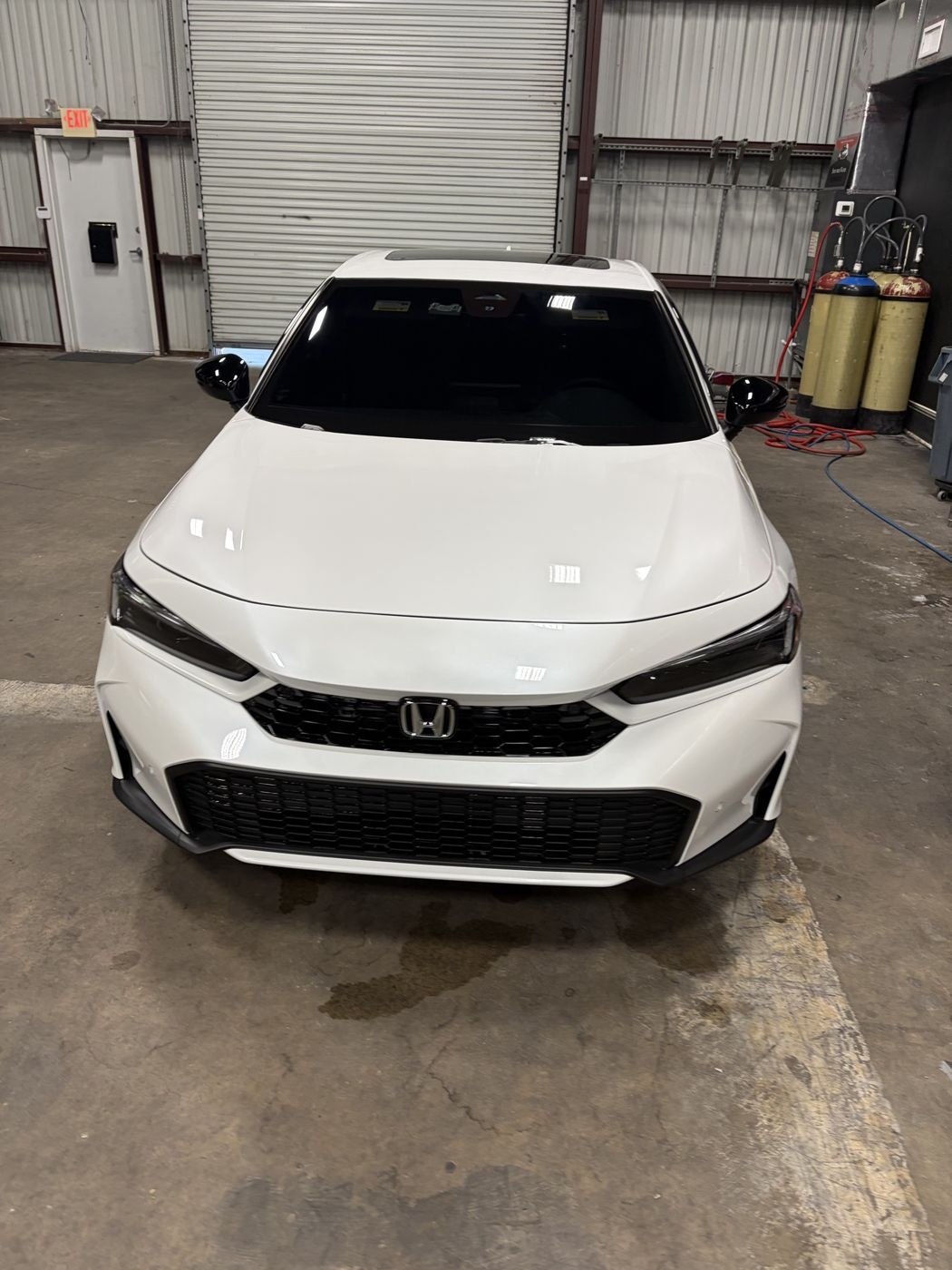 Honda Civic ceramic coating by APES in Orlando