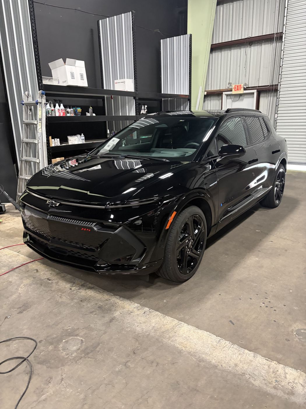 Equinox EV RS ceramic coating by APES in Orlando