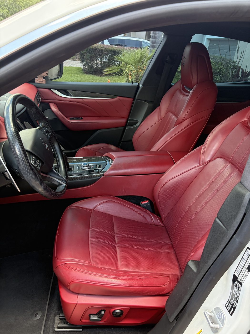 Maserati Levante interior detail by APES in Orlando