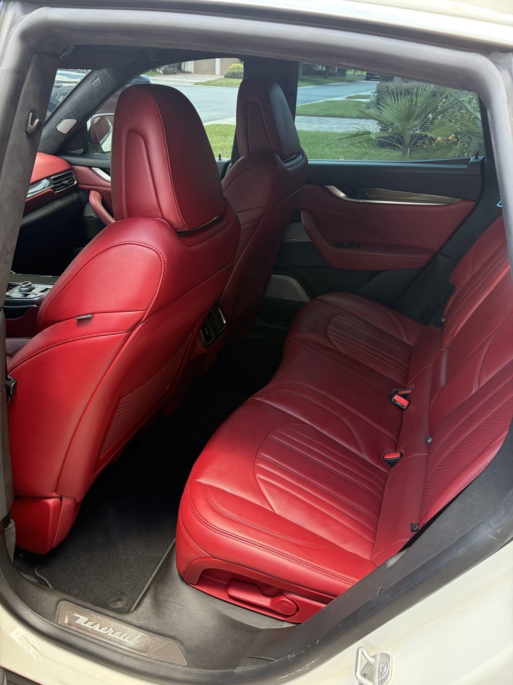 Maserati Levante interior after a detail