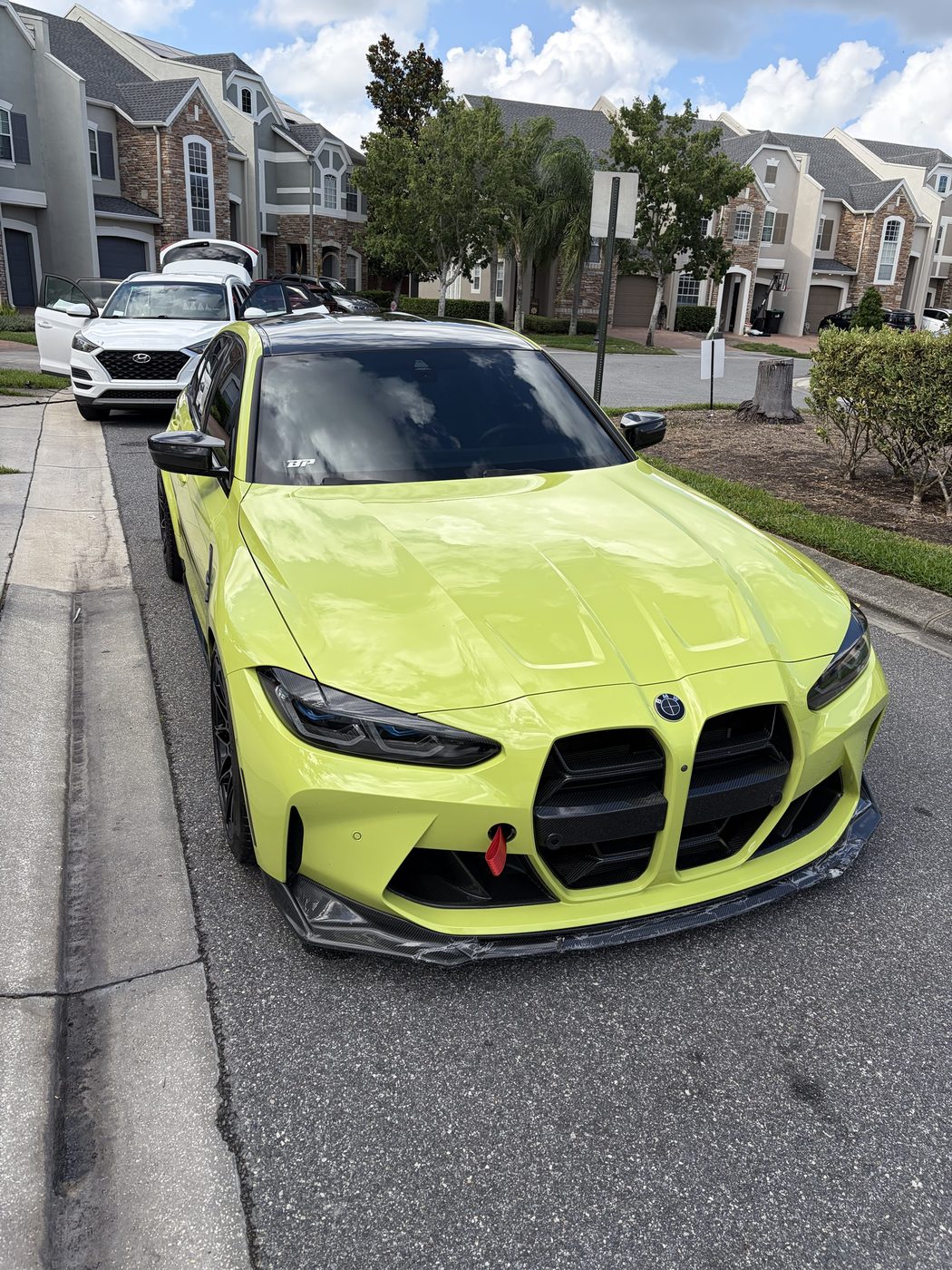 BMW M3 after a mobile detail
